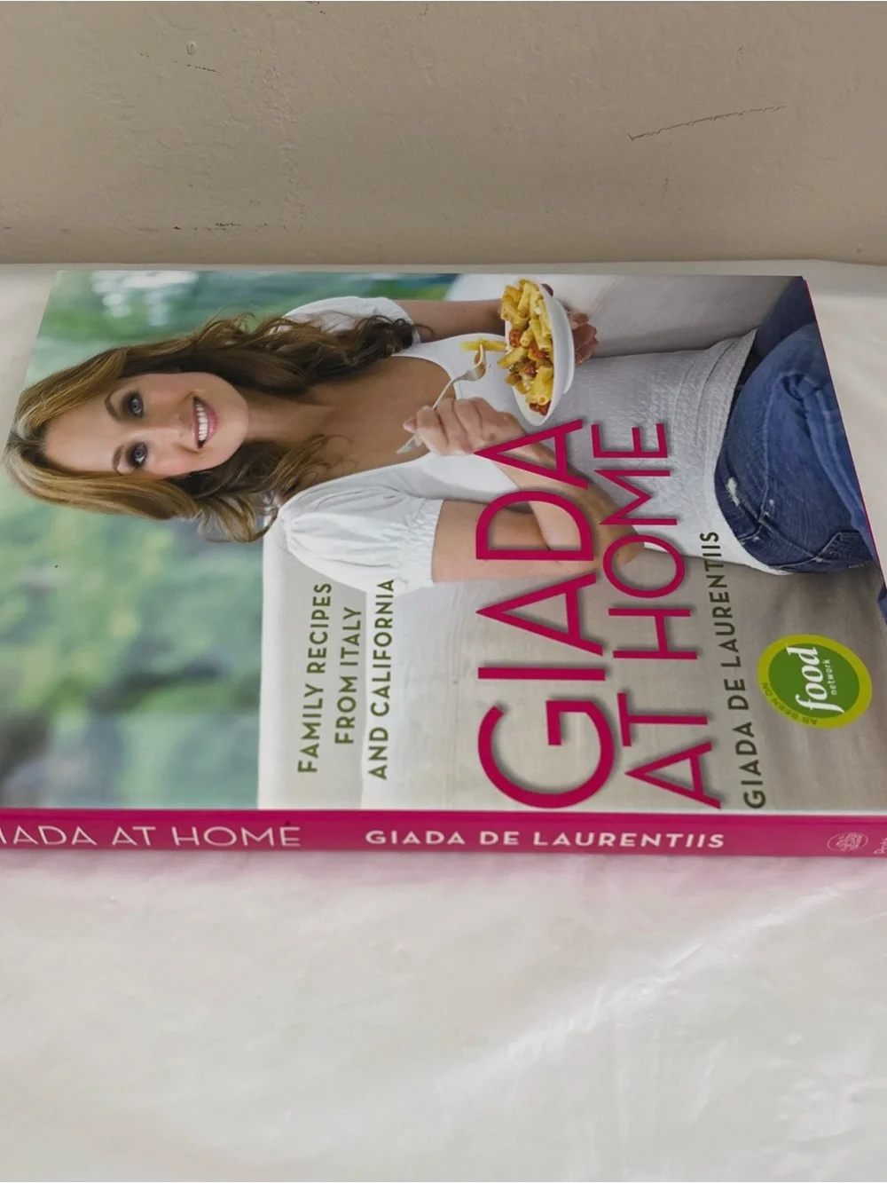 1st Edition Giada De Laurentiis Autographed Book At-Home Original Dust Jacket HC